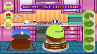 Sports Cake Cooking: Cook Rainbow Chocolate Ball截图3