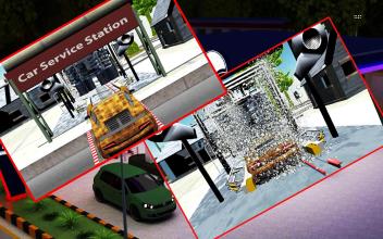 Car Wash Service Station 3D截图4