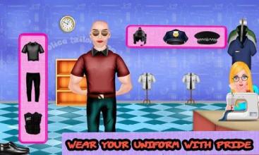 Police Uniform Tailor Shop: Royal Clothes Maker截图3