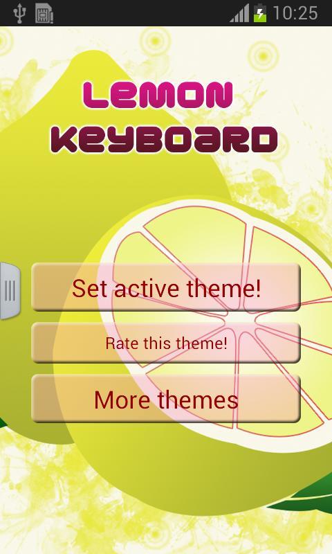 Lemon Keyboard截图1