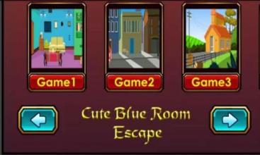 Cute Blue Room Escape - Escape Games Mobi 56截图4