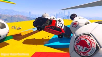 Cop Cars Superhero Stunts Racing截图3