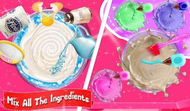 Glittery & Sparkly Rainbow Unicorn Cake Maker!截图4