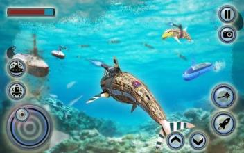 Robot Dolphin Transform Submarine: Army Robot Game截图5