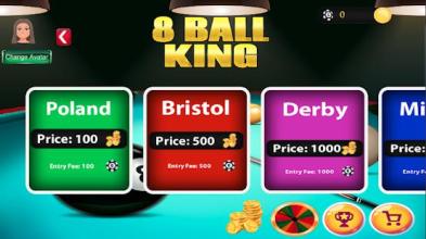 8 Ball King Pool Master Online截图2