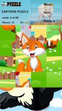 Animals cartoon jigsaw puzzle截图3