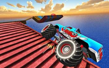 Impossible Tricky Tracks Car Stunt Truck Driving截图2