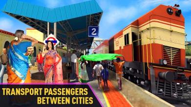 Indian Train Railway Game截图2