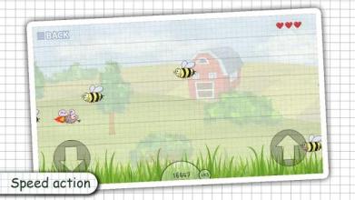 Doodle Fly - Bee Attack截图2