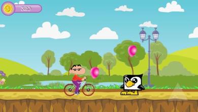 Shin-Chan Bike Racing截图4