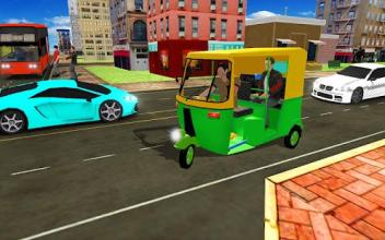 Tuk Tuk Driving Simulator - City Rickshaw Driver截图1