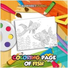 Coloring Page Of Fish截图4