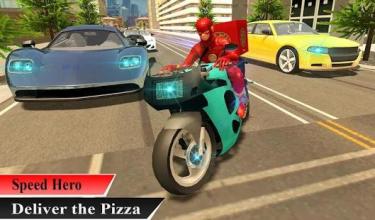 Super Flash Speed Hero Pizza Delivery截图4