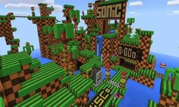 Map Sonic Parkour for MCPE截图2