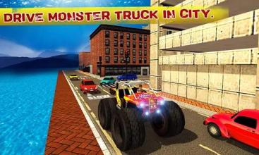 Monster Truck Speed Simulator – Driving Stunts截图5