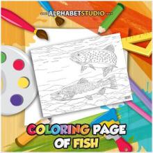 Coloring Page Of Fish截图5