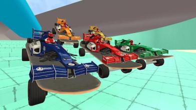 Formula Car Tunnel Games截图2