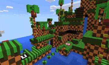 Map Sonic Parkour for MCPE截图1