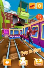 Subway Spider Boy Adventure截图2