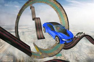 Supercar Mega Ramp Impossible High Jump Stunts截图4