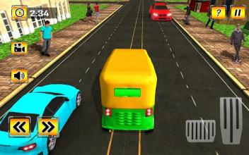 Tuk Tuk Driving Simulator - City Rickshaw Driver截图3