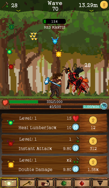 * Lumberjack Attack! - Idle Game截图5