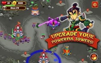 Kingdom of Warriors TD: Evil Rush (Tower Defense)截图4