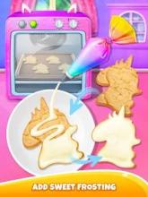 Unicorn Food - Sweet Rainbow Cookies Maker截图3