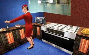 Virtual Air Hostess: Modern Attendant Simulator 3D截图2