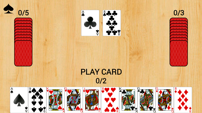 3 2 5 card game截图2