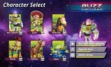 Buzz Lightyear Running In The World : Story Game截图3