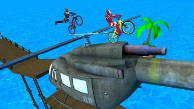 Flying Robot Bicycle - Robot Transformation game截图3