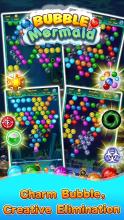 Bubble Mermaid - Classic Bubbles Shooter Game截图5