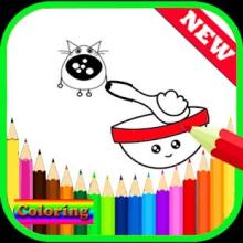 Coloring Book Tocca Bocca截图1