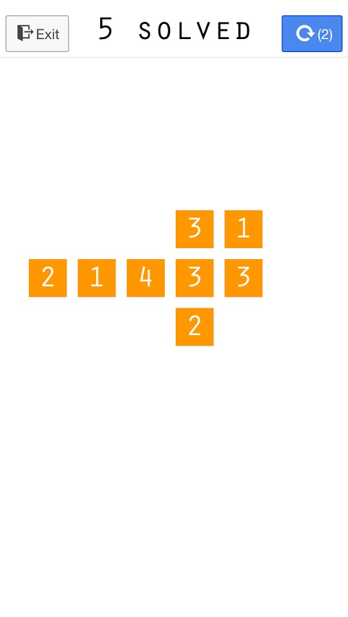 Zero - A Numbers Puzzle Game截图5