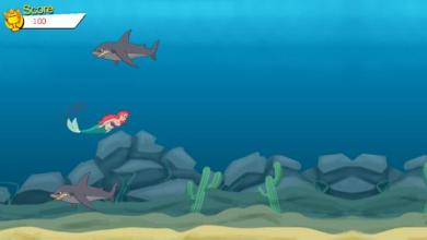 Mermaid Ariel Shark Attack截图1