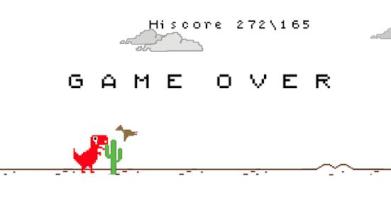 Dino Runner : Red T-Rex截图1