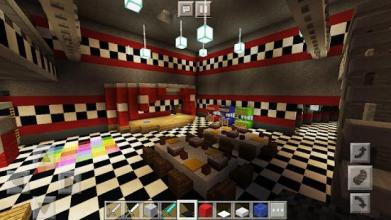 FNAF Horror Pizzeria. Map for MCPE截图1