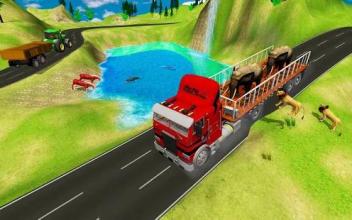 Animal Transport Offroad Truck截图3