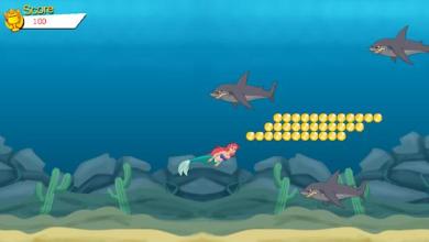 Mermaid Ariel Shark Attack截图2