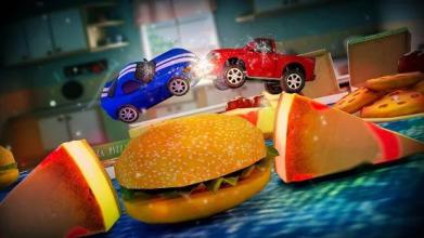 Table Top Car Crash Racing Stunts Drive截图4