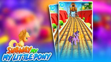 Subway Pony Run Unicorn game截图3