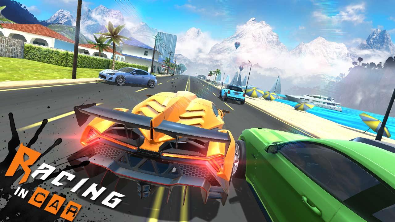 Racing Car Driving In City截图4