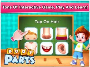 Body Parts for Kids - Human Body Parts截图2