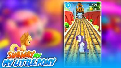 Subway Pony Run Unicorn game截图1