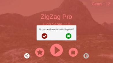 ZigZag Pro - 3D Arcade Game截图1