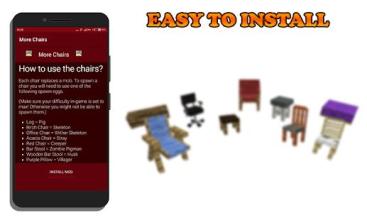 More Chairs for MCPE截图2