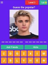 Pop Singer - Quiz trivia game截图1