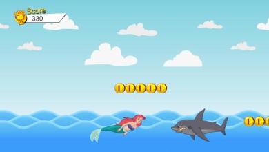 Princess Mermaid Ariel Jump Tale截图2