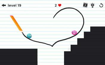 Balls Love : Draw line截图2